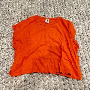 Orange Free People Tee